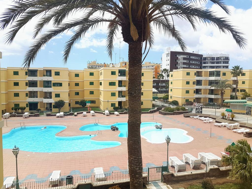 Huella Canaria Complejo Las Olas Playa del Ingles  Bagian luar foto