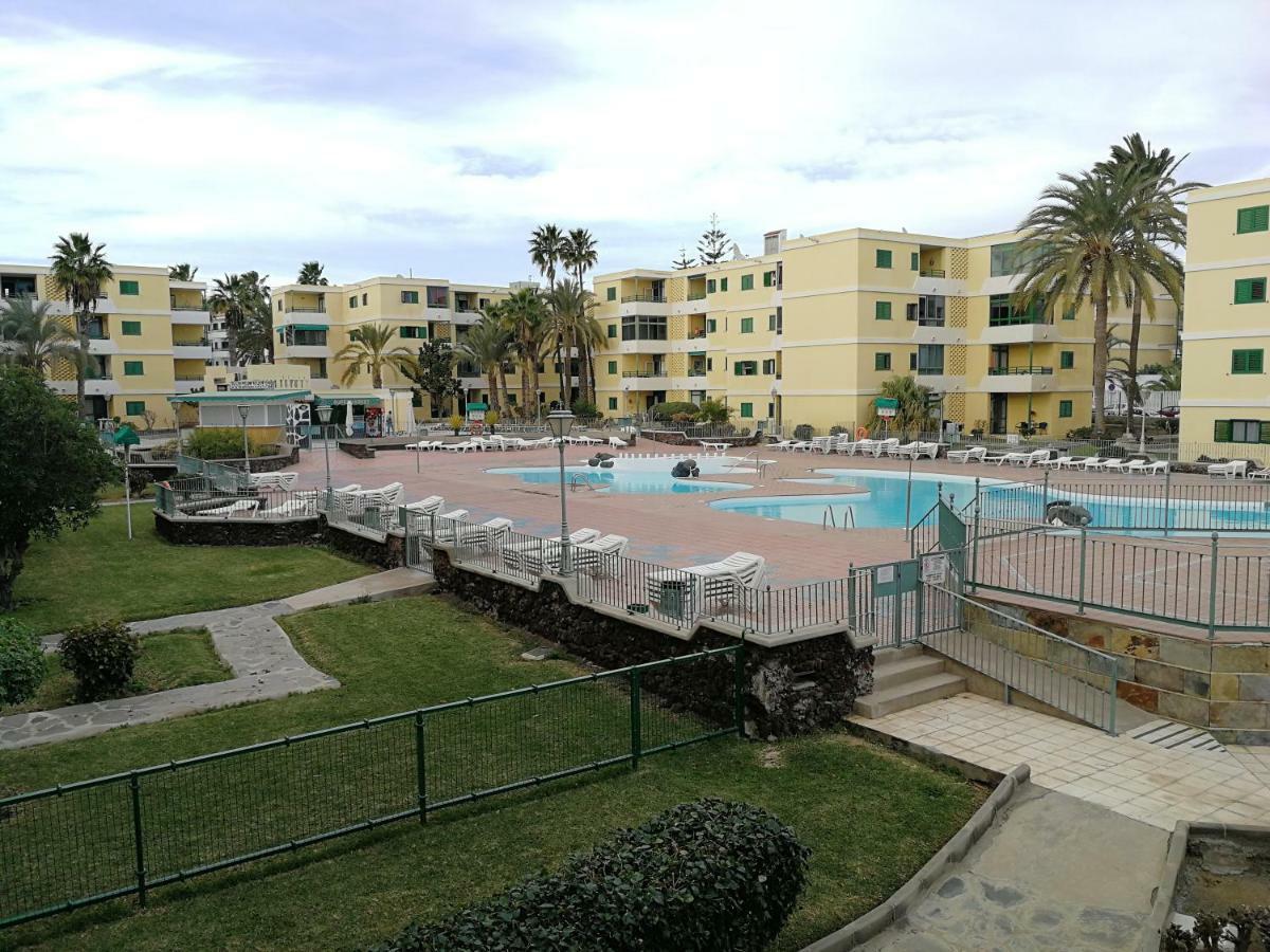 Huella Canaria Complejo Las Olas Playa del Ingles  Bagian luar foto